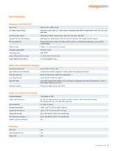 Load image into Gallery viewer, Page 3 of datasheet for ChargePoint Home Flex Charger, 16A-50A, NEMA 14-50 plug