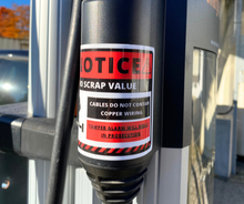 Load image into Gallery viewer, Tamper Prevention Stickers for EV Chargers
