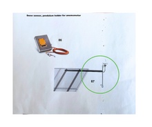 Load image into Gallery viewer, DEGER Pendulum Holder for Anemometer
