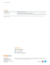 Load image into Gallery viewer, Page 4 of datasheet for ChargePoint Home Flex Charger, 16A-50A NEMA 6-50 plug
