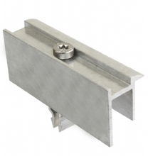 Load image into Gallery viewer, Photo of Schletter End Clamp, Rapid2+, 40mm, Grounding
